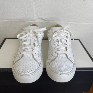Greats Brooklyn Royale White Leather Tennis Shoes Sneaker Low Top Women's 7.5 US